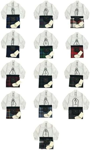 Tartan baby kilt outfits with - baby,