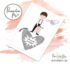 Page boy scratch off - off, card