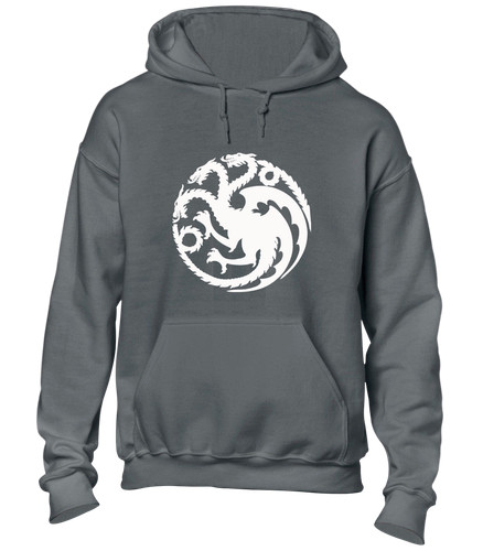 House targaryen wht hoody - targaryen,