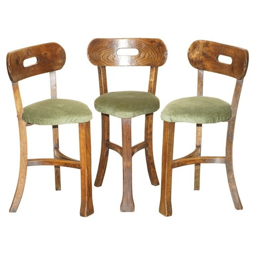 Three antique primative solid - three,