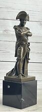 Excellent Vintage French Bronze Napoleon Statue 12" signed Namgreb Decor