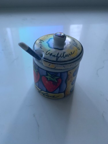 Jam pot preserve - pot, with
