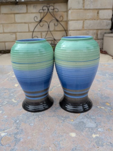 Pair michael vases - st.,