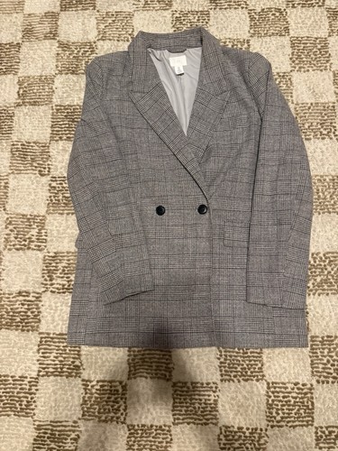 Double breasted plaid - double,