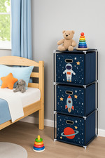 Blue drawer storage - blue, unit