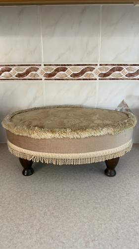 Vintage footstool sherborne - footstool,