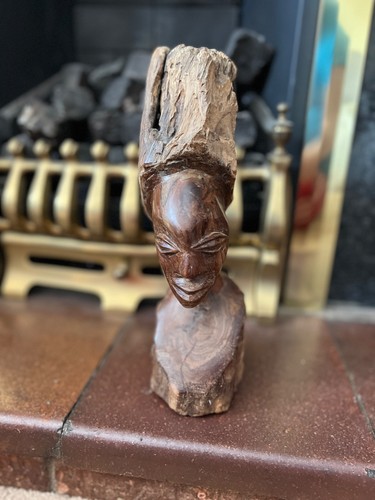 Carved wood heavy - carved, tribal