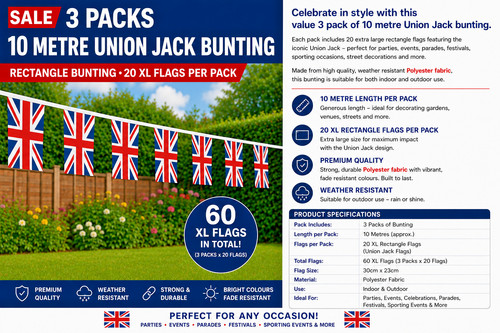 Packs metre xl fabric - 10,