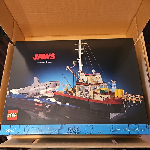Lego ideas 21350 jaws - lego,