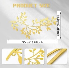 Hotop 2x Metal Tree Leaf Wall