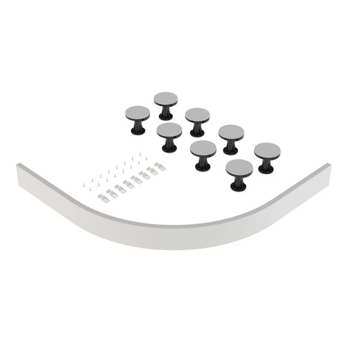 Nuie shower tray leg set - tray, &