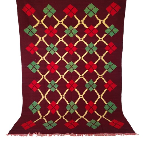 Vibrant handmade moroccan rug - vibrant,
