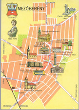 Mezőberény, Hungary - Map