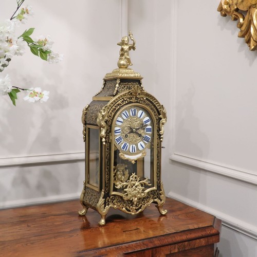 Antique mantel clock french - mantel,