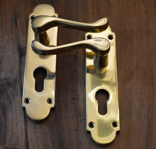 Door handles euro lock - door, keyhole