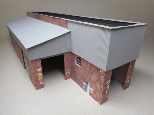 Gauge locomotive shed - oo,