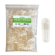 1000 EMPTY VEGETARIAN CAPSULES