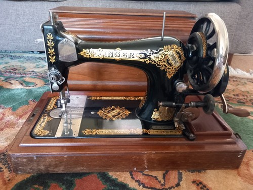 Antique 1910 singer sewing - antique,