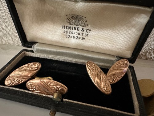 Pair antique vintage gold - antique,