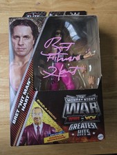 WWE Bret Hart Signed Monday