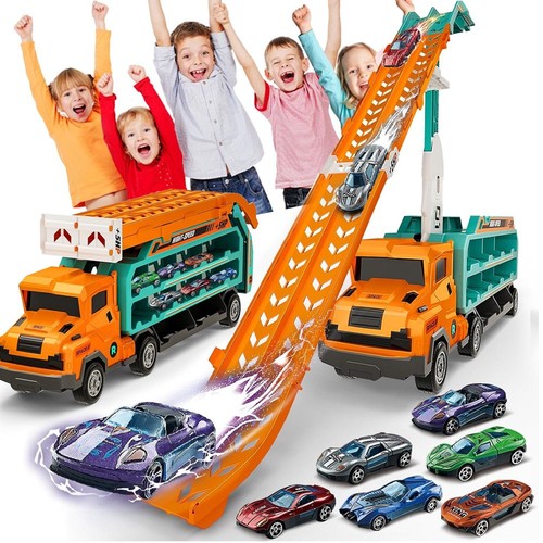 Transport truck toy cars - cars, for