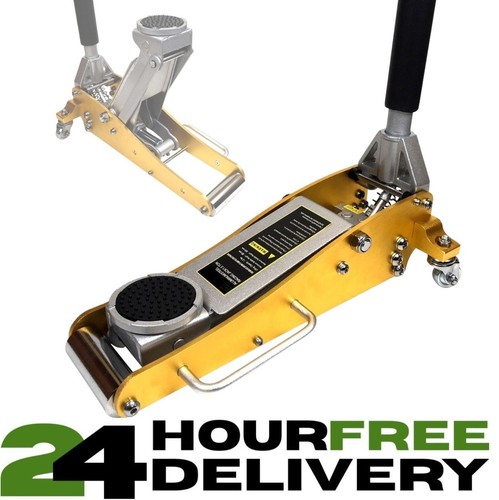 Ton aluminium trolley jack - aluminium,