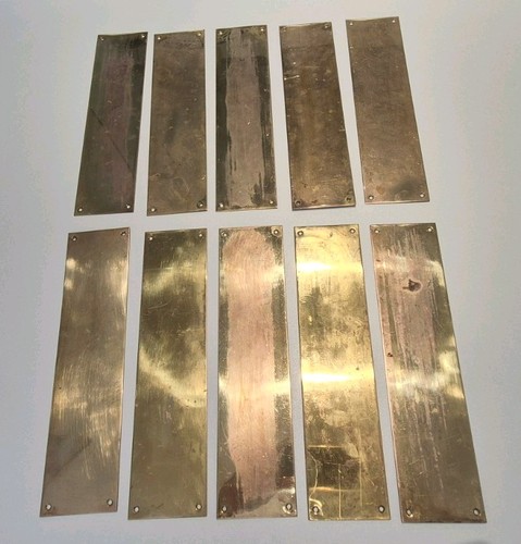Vintage brass finger - brass,
