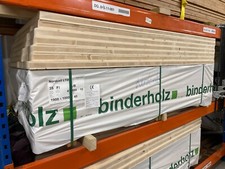 Solid Wood Panels, made by Binderholz. New. 1900mm x 1000mm x 40mm 