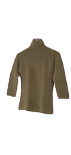 MaxMara designer wool angora blend pullover jumper size M olive green, excellent