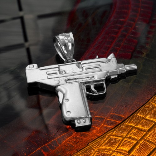 Sterling silver uzi - sterling,