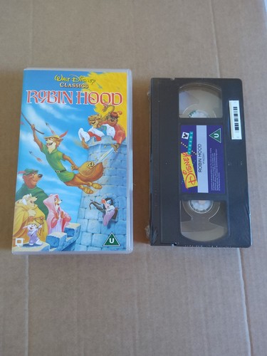 Walt disney robin hood vhs - walt,