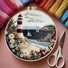 Embroidery Kit - Lighthouse C