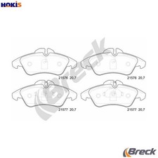 BRAKE PAD SET DISC BRAKE 21576