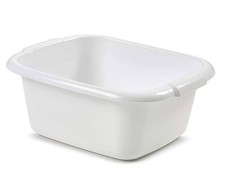 Rectangular Washing Up Bowl Plastic Kitchen Basin Sink Dish Cutlery- Imperfect