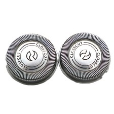 2pcs Stainless Steel Shaver