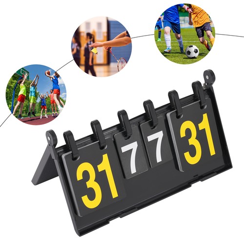Scoreboard digit portable - 4-digit,
