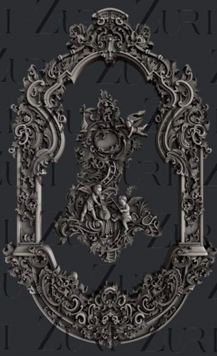 Zuri silicon mold - angels, &