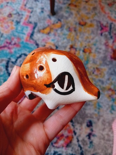 Isle man pottery hedgehog - isle,