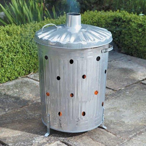 Smart garden incinerator fire - garden,