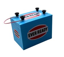 To fit Austin J40 Pedal Car Replica Ever Ready Battery
