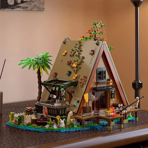 1486pcs forest house building - 1486pcs,