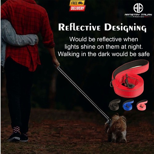 Dog lead 5ft reflective strong - reflective,