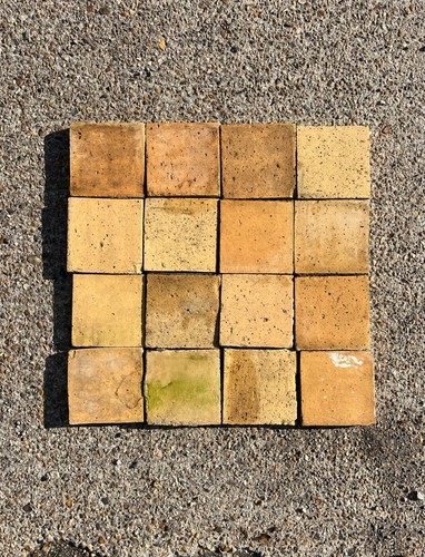 Reclaimed buff quarry tiles - reclaimed,