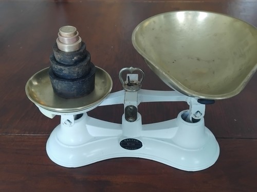 Antique 1960s salter - 1960s, no.56
