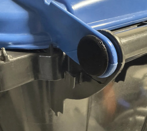 Wheelie bin lid hinge - bin,