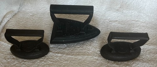 Antique small irons - antique, with