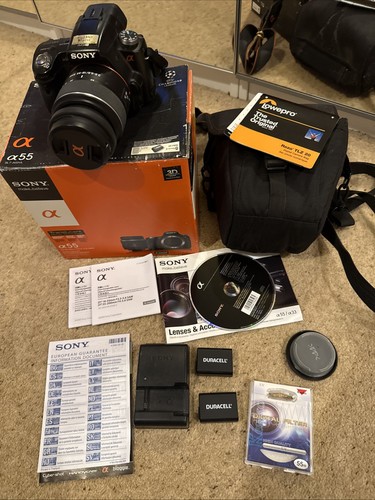 Sony alpha slt - sony, slt-a55v