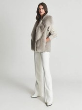 Reiss Shearling Gilet Vest