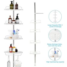4Tier Telescoping Rod Shower