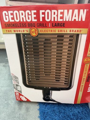 George foreman smokeless bbq - foreman,